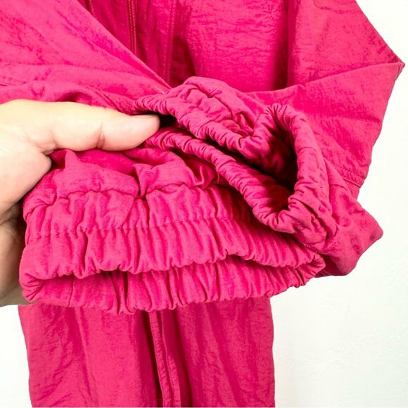 Vintage COLMAR Ski Suit Front Zip Retro 80s Bright Pink 8/L Costume Cabincore - Picture 7 of 14